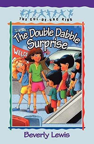 Book cover for The Double Dabble Surprise (The Cul-de-Sac Kids #1) by Beverly Lewis