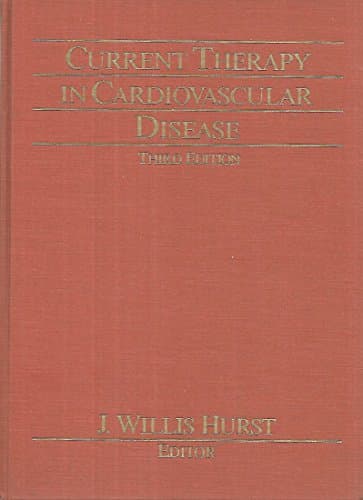 Book cover for Current Therapy in Cardiovascular Disease (Current Therapy Series,) by Hurst, Charles E.