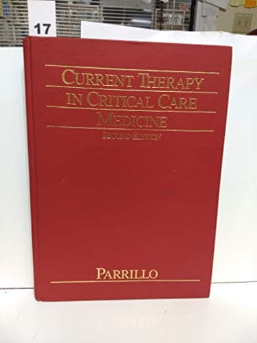 Book cover for Current Therapy in Critical Care Medicine (Current Therapy Series, No 28) by Joseph E. Parrillo