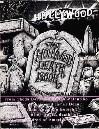 Book cover for The Hollywood Death Book by Parish, James Robert