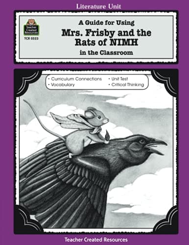 Book cover for A Guide for Using Mrs. Frisby and the Rats of NIMH in the Classroom by Teacher Created Resources Staff, Jane