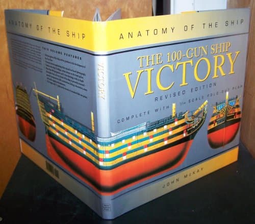 Book cover for The 100-Gun Ship Victory (Anatomy of the Ship) by John McKay