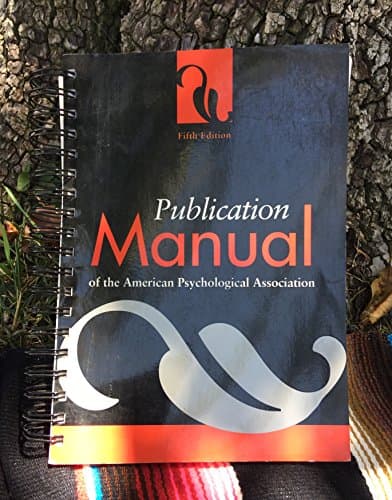 Publication Manual of the American Psychological Association (Fifth Edition)