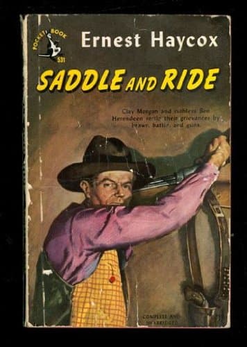 Book cover for Saddle and Ride by Haycox, Ernest