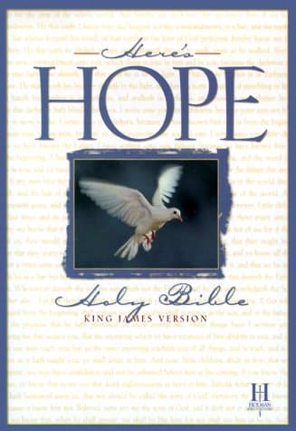 Book cover for KJV Here's Hope Bible by Holman Bible Editorial Staff