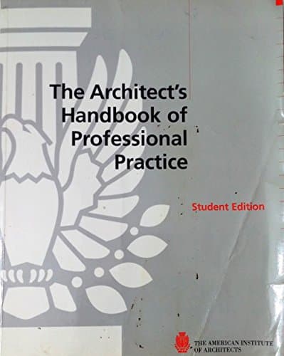 Book cover for Architect's Handbook of Professional Practice by Haviland, David