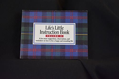 Book cover for Life's Little Instruction Book, Volume II by H. Jackson Brown Jr.