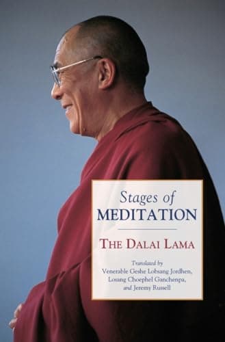 Book cover for Stages of Meditation by Dalai Lama