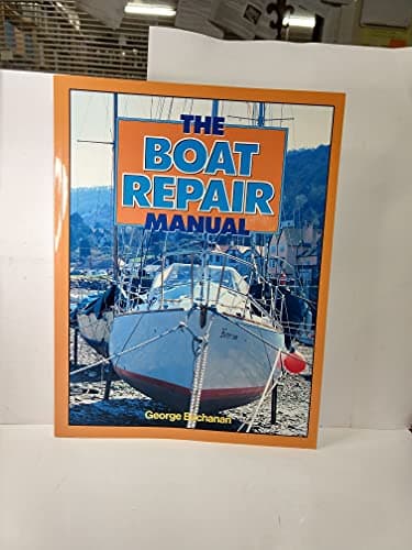 Book cover for The Boat Repair Manual by Buchanan, George