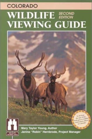 Book cover for Colorado Wildlife Viewing Guide (The Watchable Wildlife Series) by Young, Mary Taylor