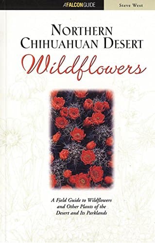 Book cover for Northern Chihuahuan Desert Wildflowers: A Field Guide to Common Wildflowers, Shrubs, and Trees (Wildflower Series) by West, Steve