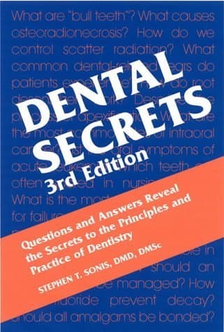Book cover for Dental Secrets by Stephen T. Sonis