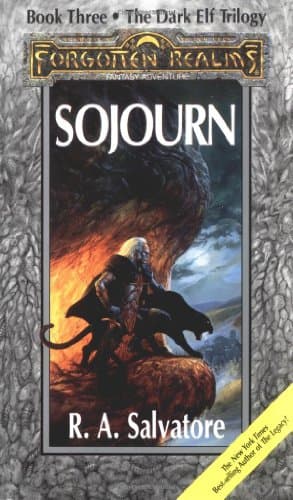 Book cover for Sojourn: The Dark Elf Trilogy, Part 3 (Forgotten Realms: The Legend of Drizzt, Book III) by Salvatore, R.A.