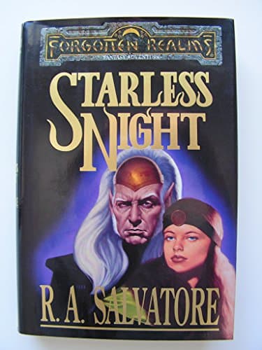 Book cover for STARLESS NIGHT (Forgotten Realms: Legacy of the Drow, 2) by Salvatore, R.A.