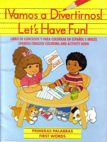 Book cover for ¡Vamos a Divertirnos! Let's Have Fun - Primeras Palabras, First Words by Modern Publishing