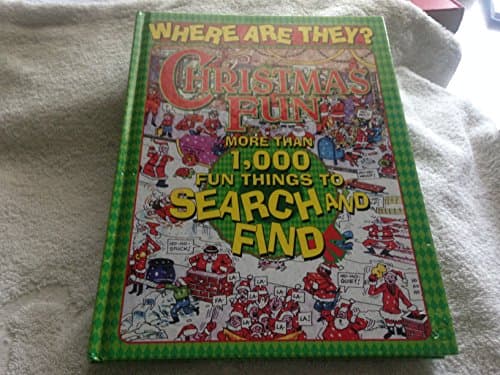 Book cover for Where Are They? Christmas Fun by Tony Tallarico