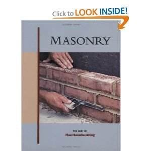 Book cover for Masonry (Fine Homebuilding Builder's Library) by Fine Homebuilding Magazine
