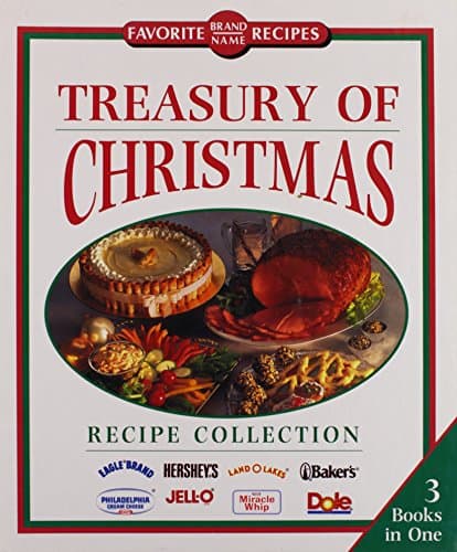Book cover for Treasury of Christmas: Recipe Collection (Famous Brand Name Recipes) by Unknown