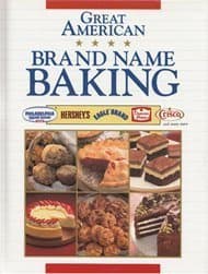 Book cover for Great American Brand Name Baking by Publications International