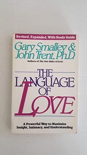 Book cover for The Language of Love with Study Guide by Smalley, Gary