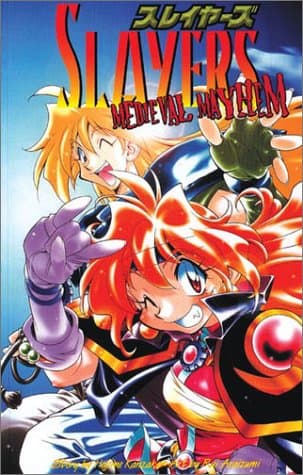 Book cover for Slayers 1: Medieval Mayhem (Slayers (Graphic Novels)) by Kanzaka, Hajime