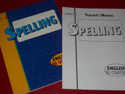 Book cover for Spelling (English in Context) by Hegarty, Carol