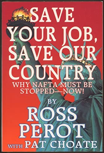 Book cover for Save Your Job, Save Our Country by Perot, Ross