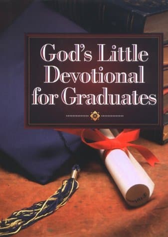 Book cover for God's Little Devotional for Graduates (Gift Series) by honor-books-publishing-staff