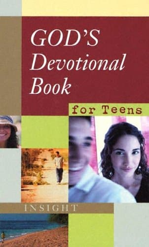 Book cover for God's Devotional Book For Teens by John C. Maxwell
