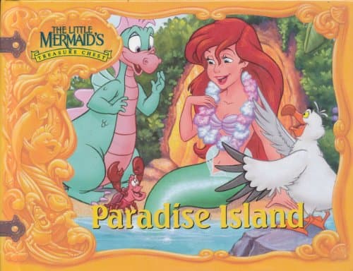 Book cover for Paradise Island (The Little Mermaid's Treasure Chest) by M. C. Varley