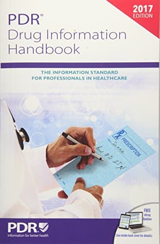 Book cover for 2017 PDR Drug Information Handbook by PDR Staff