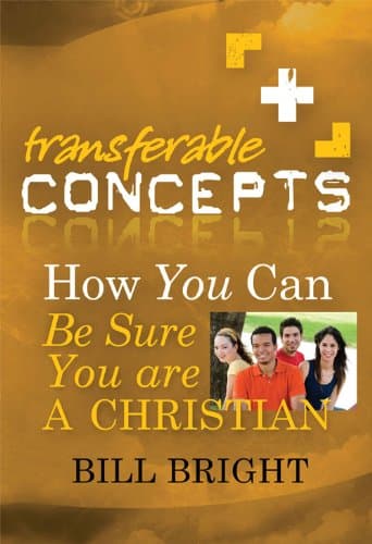 Book cover for How You Can Be Sure You Are a Christian (Transferable Concepts (Paperback)) by Bright, Bill