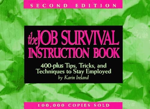 Book cover for Job Survival Instruction Book by Ireland, Karin