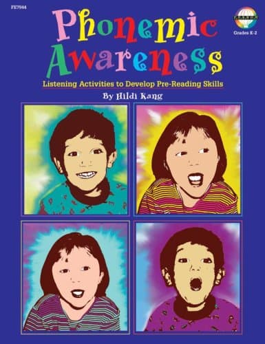 Book cover for Phonemic Awareness, Grades K to 2: Listening Activities for Developing Pre-Reading Skills by Kang, Hildi