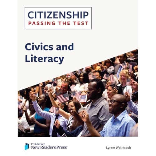 Book cover for Civics and Literacy (Citizenship Passing the Test) by Weintraub, Lynne