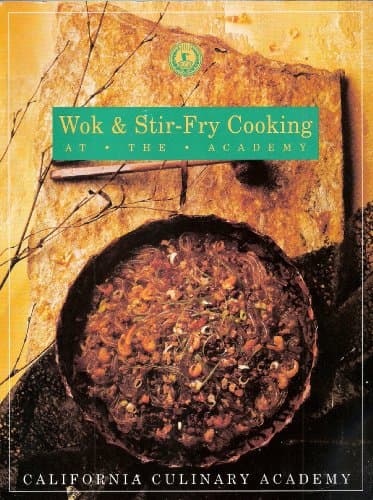 Book cover for Wok & Stir-Fry Cooking: At the Academy by Jue, Joyce