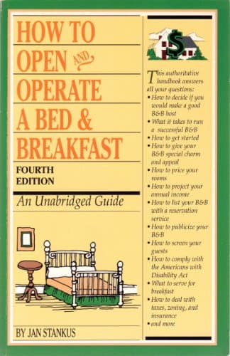 Book cover for How to Open and Operate a Bed and Breakfast (Home Based Business) by Stankus, Jan