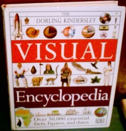 Book cover for The Dorling Kindersley Visual Encyclopedia A by DK Publishing
