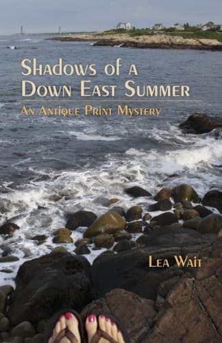 Book cover for Shadows of a Down East Summer: An Antique Print Mystery (Antique Print Mysteries) by Wait, Lea