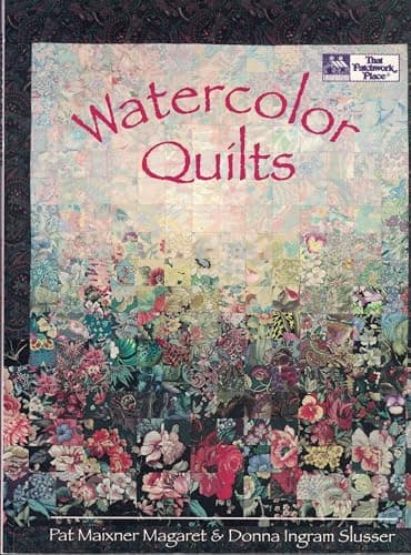Book cover for Watercolor Quilts by Magaret, Pat Maixner