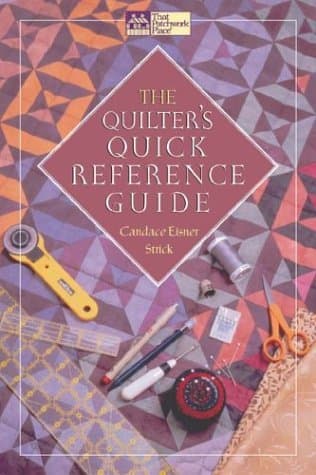 Book cover for The Quilter's Quick Reference Guide by Strick, Candace Eisner