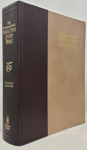 Book cover for International Inductive Study Bible: New American Standard Bible by New American Standard