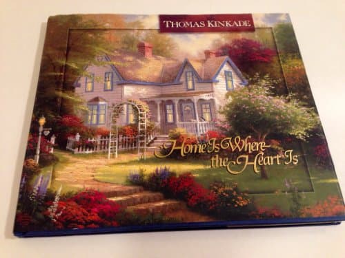 Book cover for Home Is Where the Heart Is (Thomas Kinkades Lighted Path Collection)) by Kinkade, Thomas