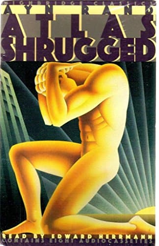 Book cover for ATLAS SHRUGGED by Ayn Rand