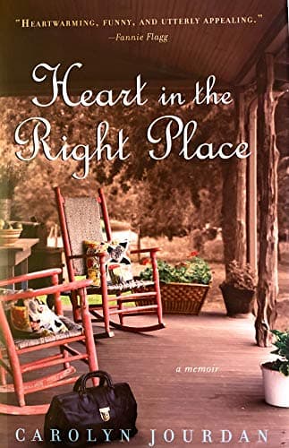 Book cover for Heart in the Right Place: A Memoir by Jourdan, Carolyn
