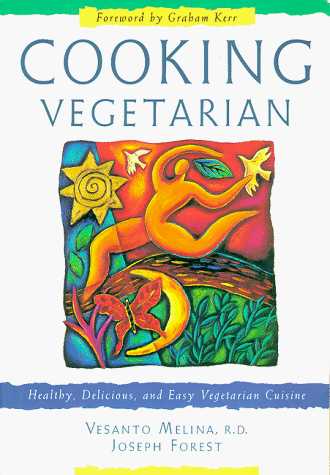Book cover for Cooking Vegetarian by Vesanto Melina