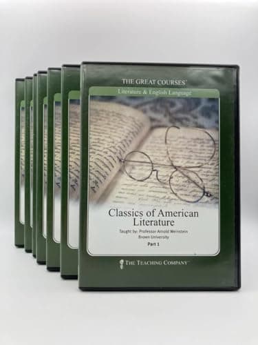 Book cover for The Great Courses: Classics of American Literature by Arnold Weinstein