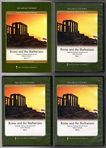 Book cover for Rome and the Barbarians by Kenneth W. Harl