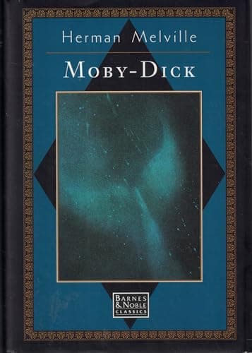 Book cover for Moby-Dick by Herman Melville