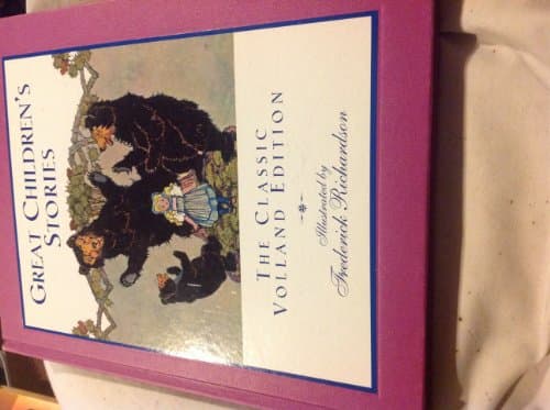 Book cover for Great children's stories by Richardson, Frederick
